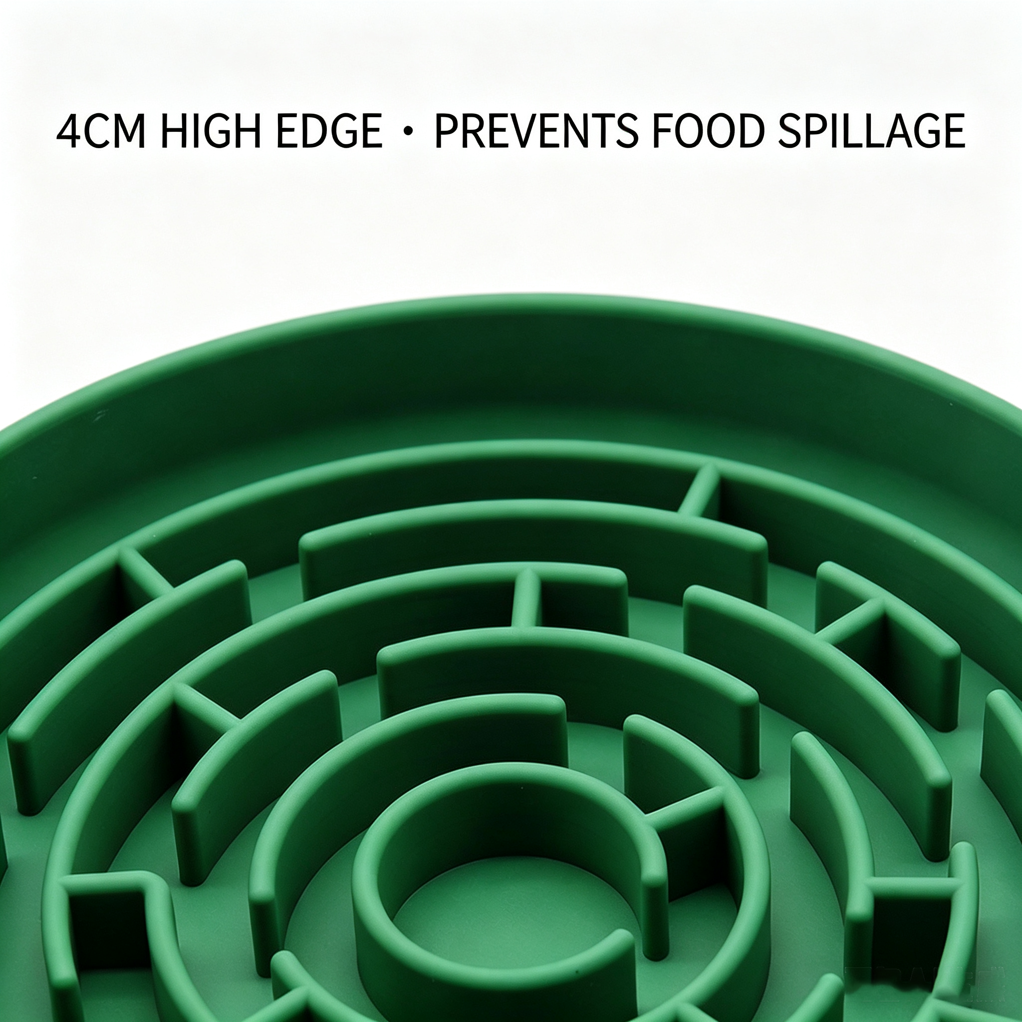 Silicone Pet Slow Feeding Bowl for Cats & Dogs