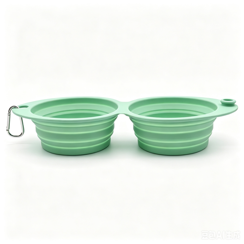 Collapsible Silicone Pet Bowl for Travel | Food & Water