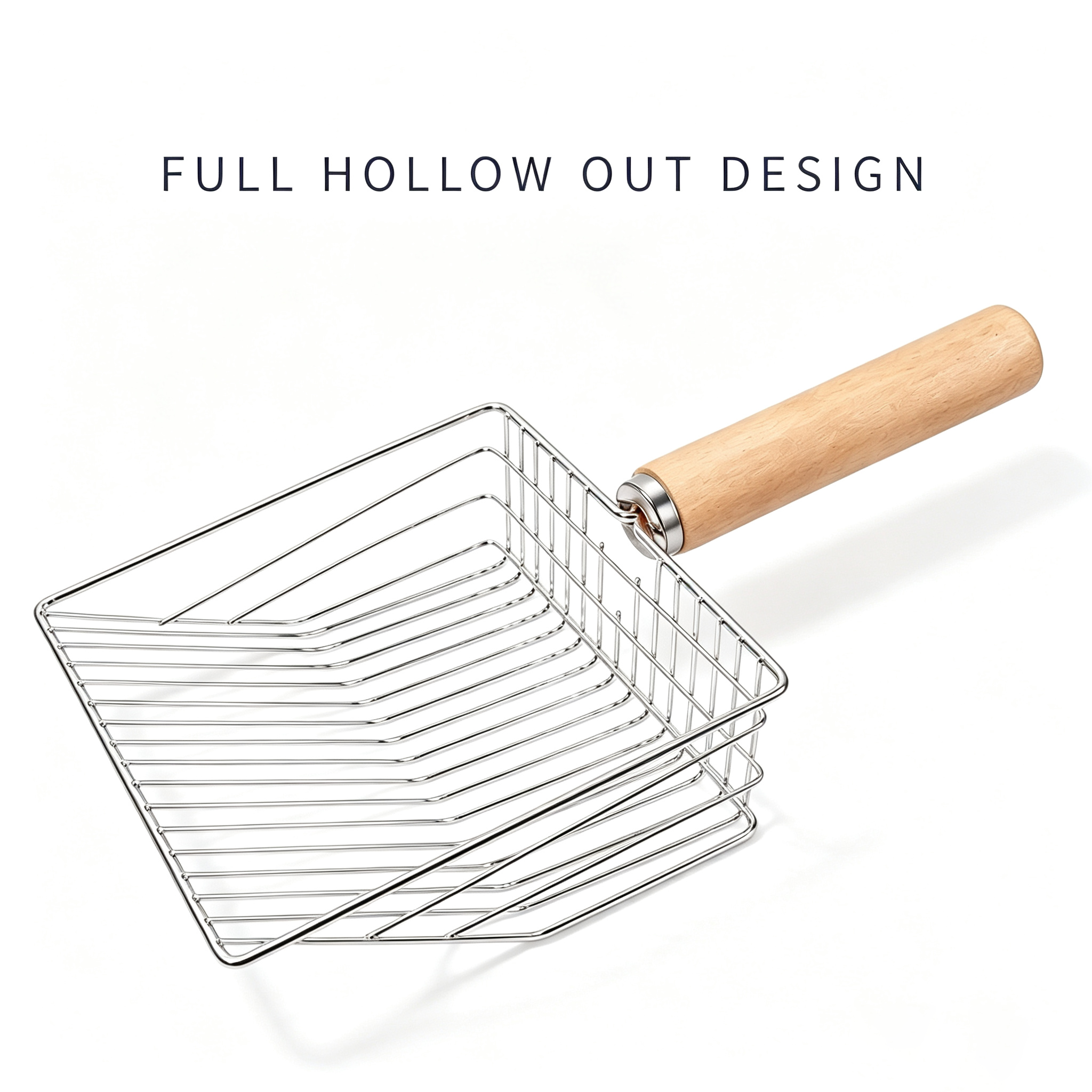 Extra Large Stainless Steel Cat Litter Scoop