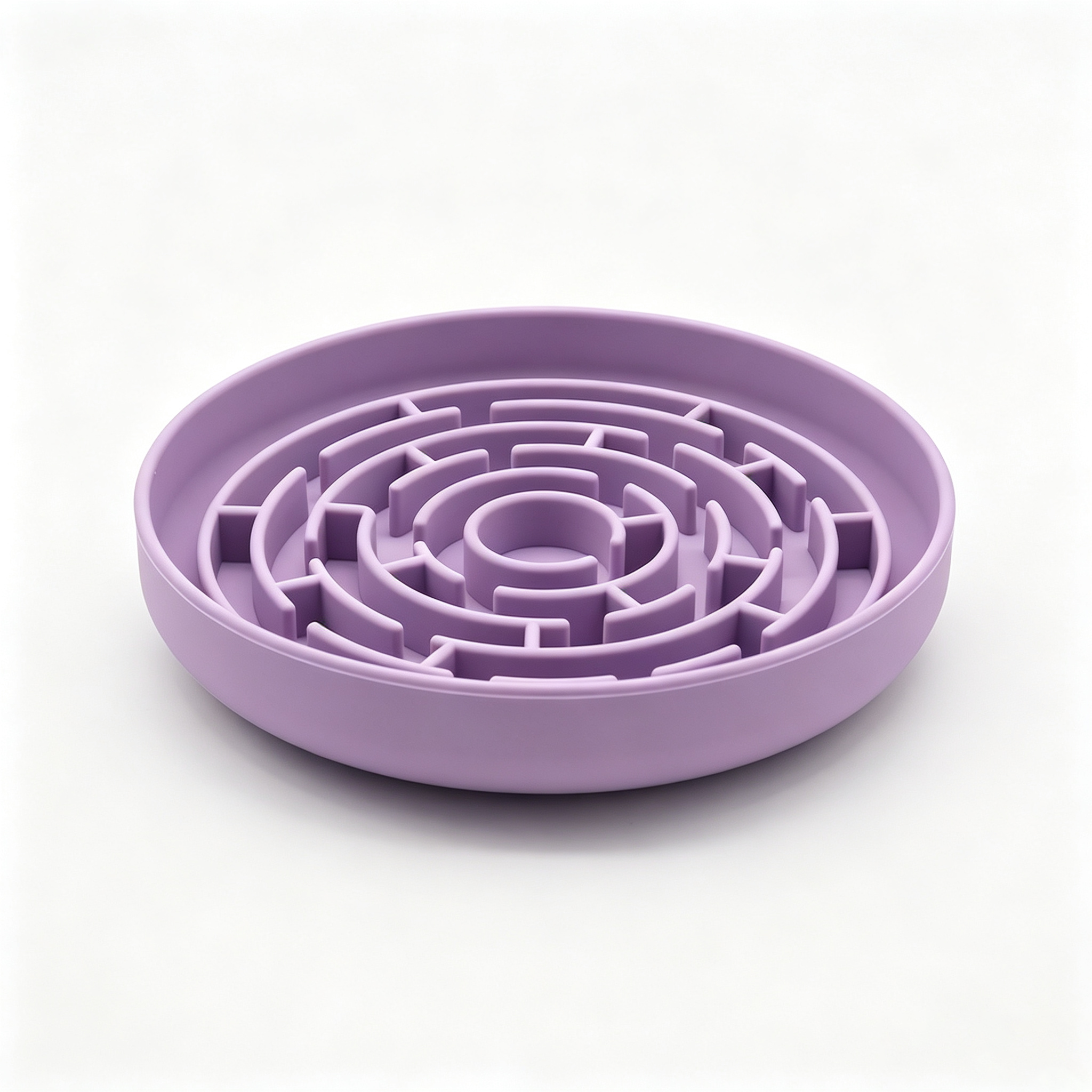 Silicone Pet Slow Feeding Bowl for Cats & Dogs