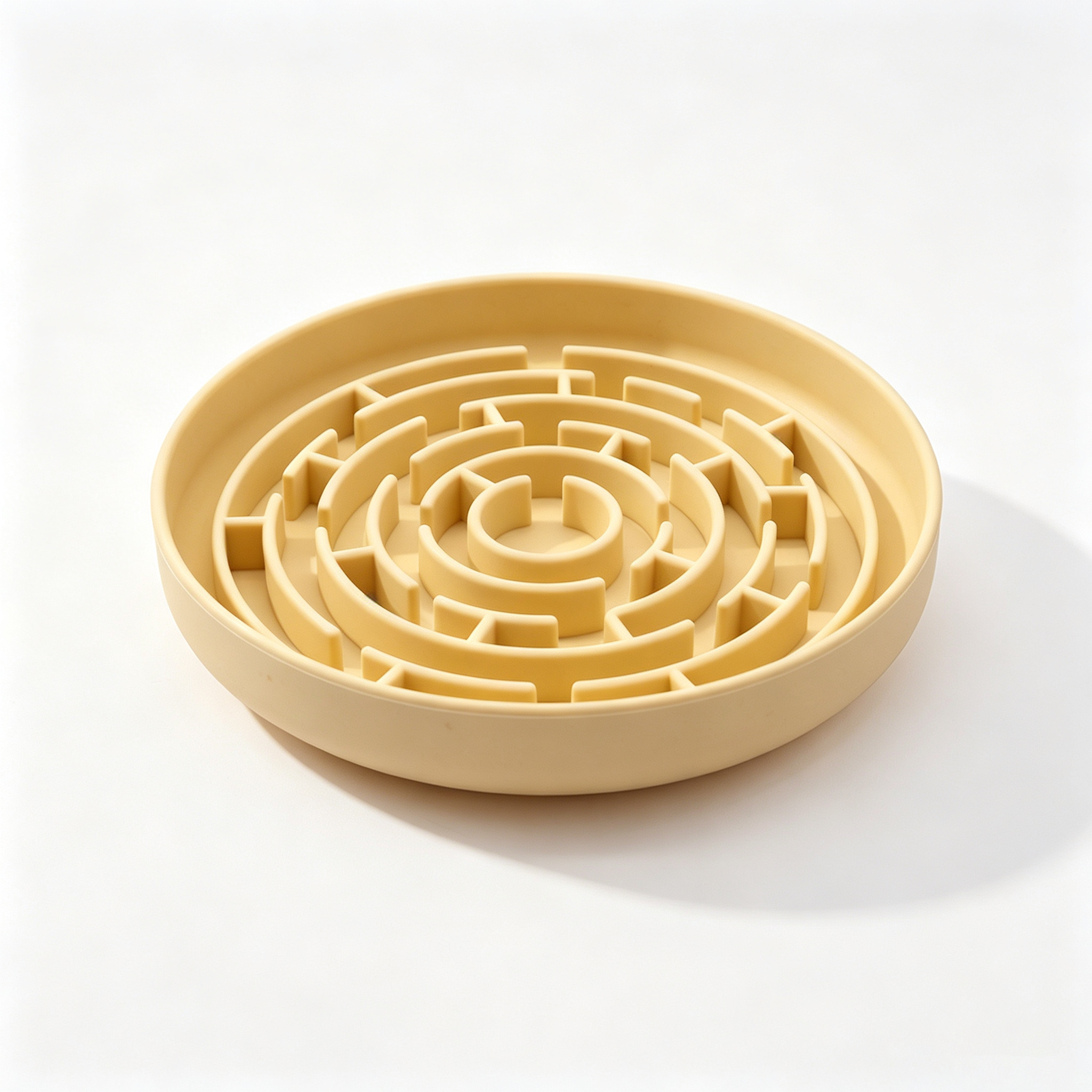 Silicone Pet Slow Feeding Bowl for Cats & Dogs