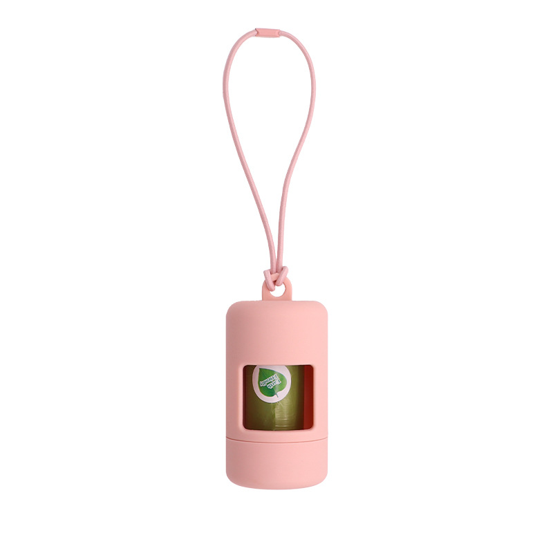 Biodegradable Pet Poop Bag Dispenser with Bags