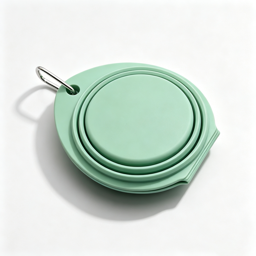 Collapsible Silicone Pet Bowl for Travel | Food & Water