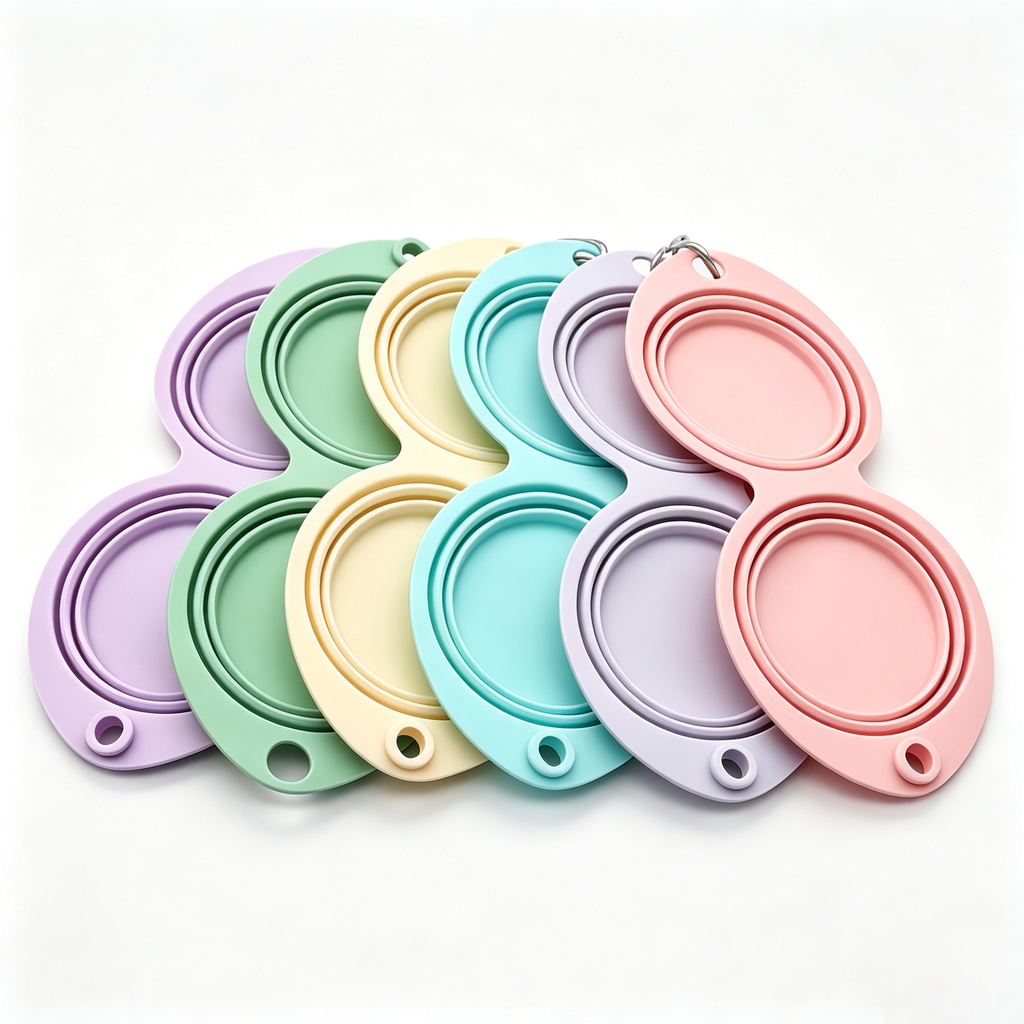Collapsible Silicone Pet Bowl for Travel | Food & Water